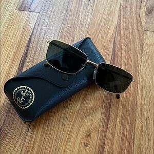 Ray-Ban Classic Gold Frame Sunglasses